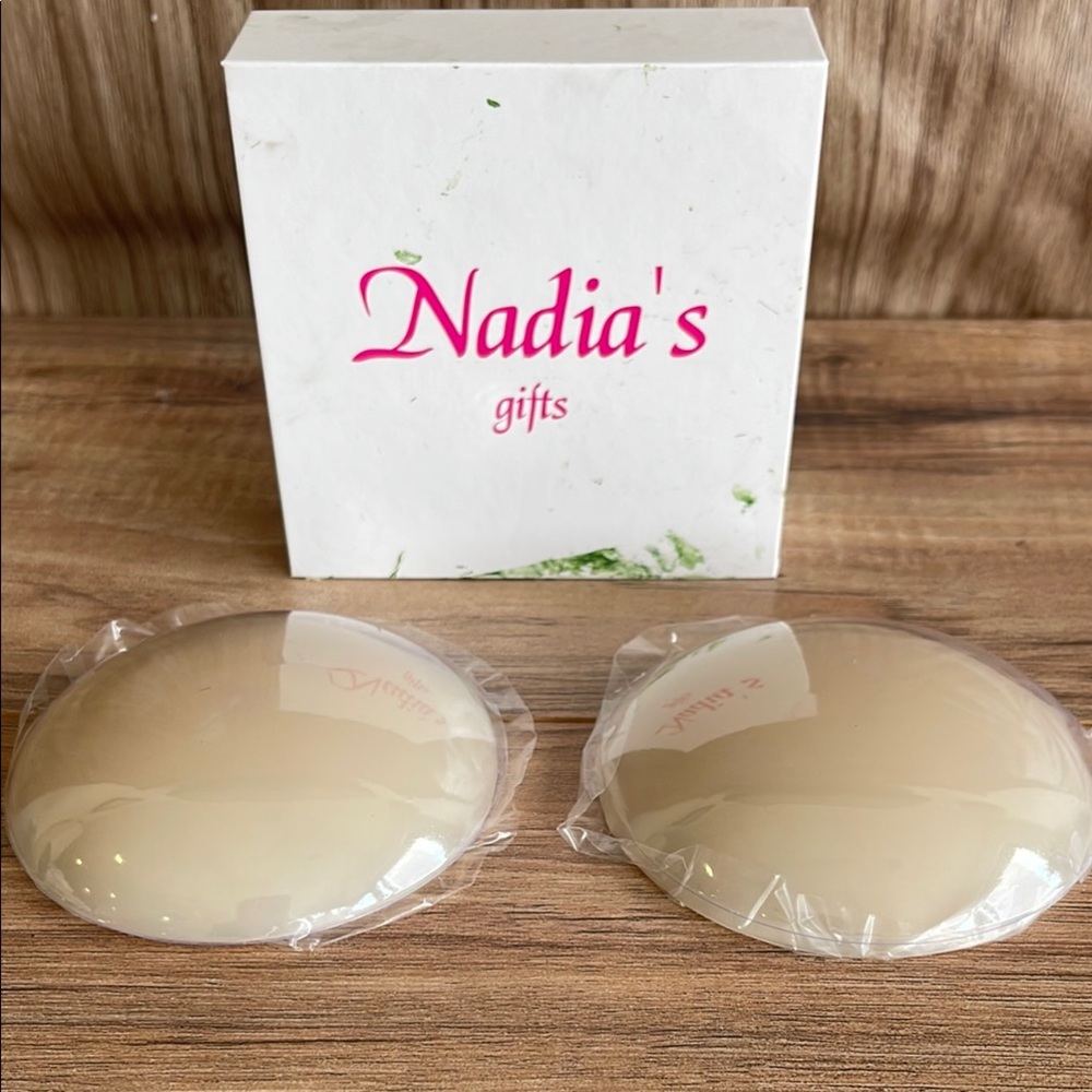 Nadia's Gifts Silicone Nipple Covers | Comfortable, Concealing, and Hazelnut